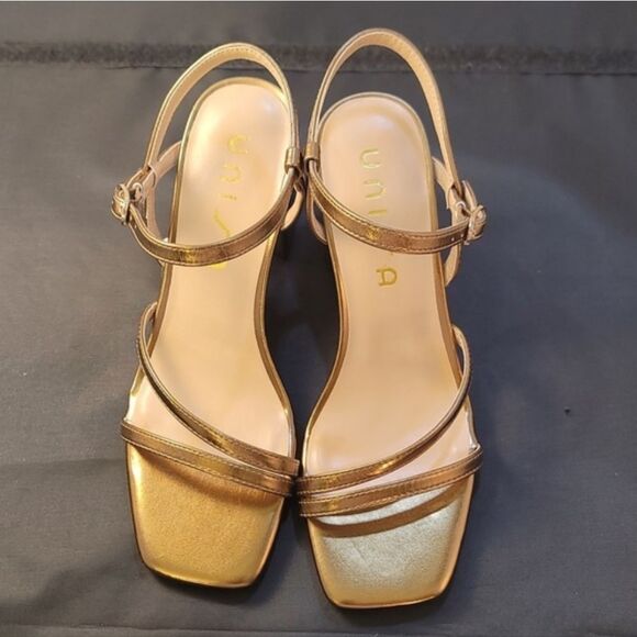 BRAND NEW UNISA BLOCK HEEL SQUARE OPEN TOE SANDAL G1 - Picture 2 of 15